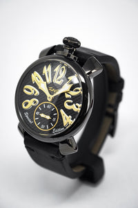 Thumbnail for Gagà Milano Manuale Special Edition 48mm Men's Watch Black - Watches & Crystals