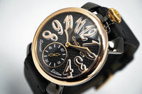 Thumbnail for GaGà Milano Men's Manuale 48MM Watch Special Edition Black PVD - Watches & Crystals