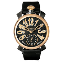 Thumbnail for GaGà Milano Men's Manuale 48MM Watch Special Edition Black PVD - Watches & Crystals