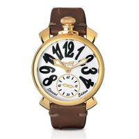 Thumbnail for GaGà Milano Men's Manuale 48MM Watch Special Edition Gold PVD - Watches & Crystals