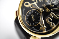 Thumbnail for GaGà Milano Men's Manuale 48MM Watch Special Edition Yellow Gold PVD - Watches & Crystals