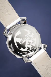 Thumbnail for GaGà Milano Reflection Silver Grey Butterfly Pattern - Watches & Crystals