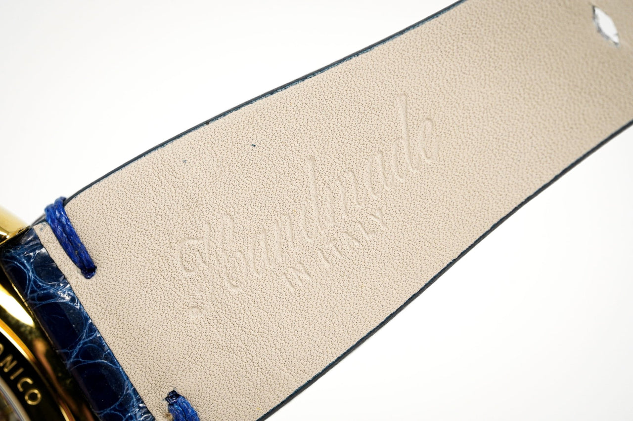 GaGà Milano Skeleton 48MM Gold Blue - Watches & Crystals