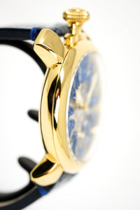 Thumbnail for GaGà Milano Skeleton 48MM Gold Blue - Watches & Crystals