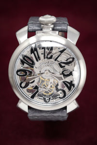Thumbnail for GaGà Milano Skeleton 48MM Grey - Watches & Crystals