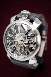 Thumbnail for GaGà Milano Skeleton 48MM Grey - Watches & Crystals