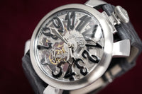 Thumbnail for GaGà Milano Skeleton 48MM Grey - Watches & Crystals
