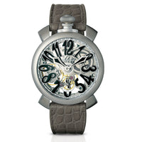 Thumbnail for GaGà Milano Skeleton 48MM Grey - Watches & Crystals