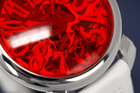 Thumbnail for GaGà Milano Skeleton 48MM Red White 5310.01.RED - Watches & Crystals