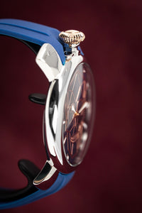 Thumbnail for Gaga Milano Slim 46 Bionic Skull Blue - Watches & Crystals