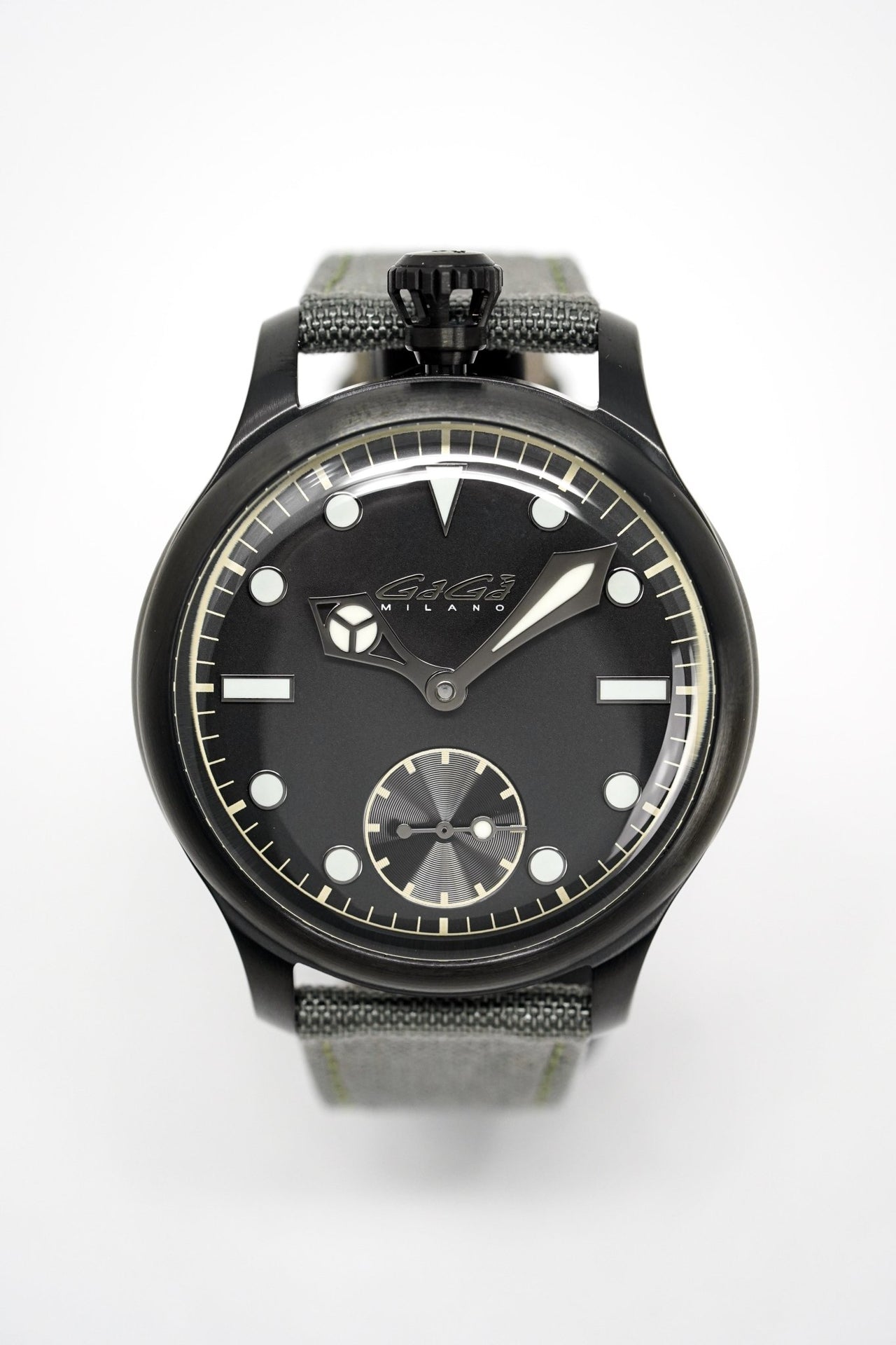 GaGà Milano Watch Classic Steel Black PVD 8042.01 - Watches & Crystals