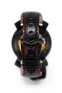 Thumbnail for Gagà Milano Watch Manuale 48mm Carbon Fibre Red 5016.08 - Watches & Crystals