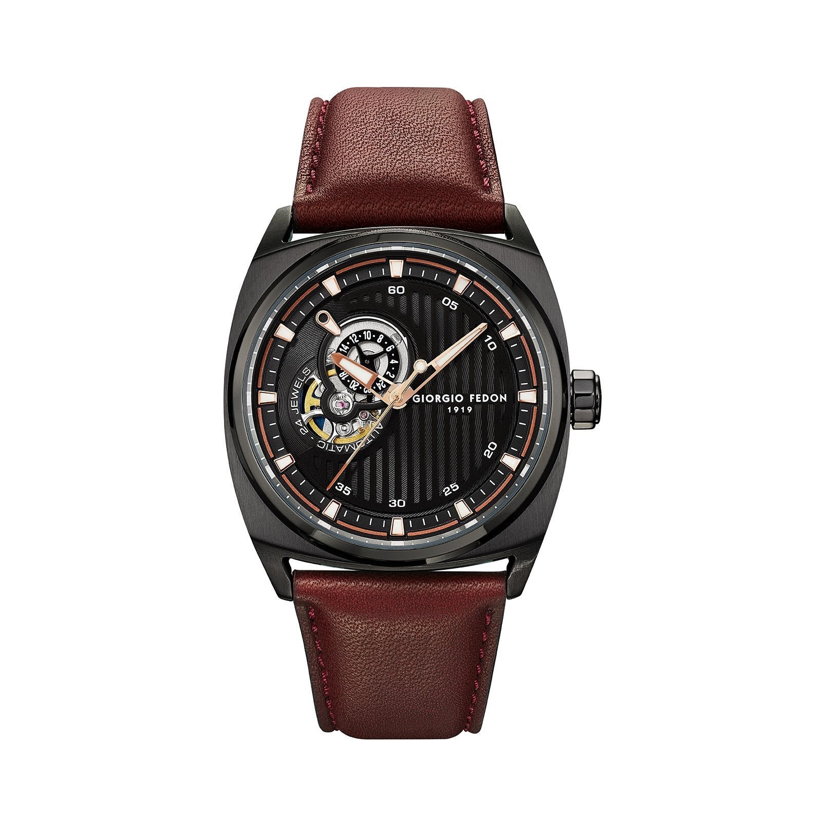 Giorgio Fedon Legend Brown Black PVD - Watches & Crystals