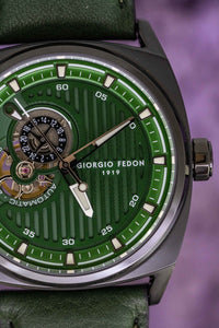 Thumbnail for Giorgio Fedon Legend Green Black PVD - Watches & Crystals