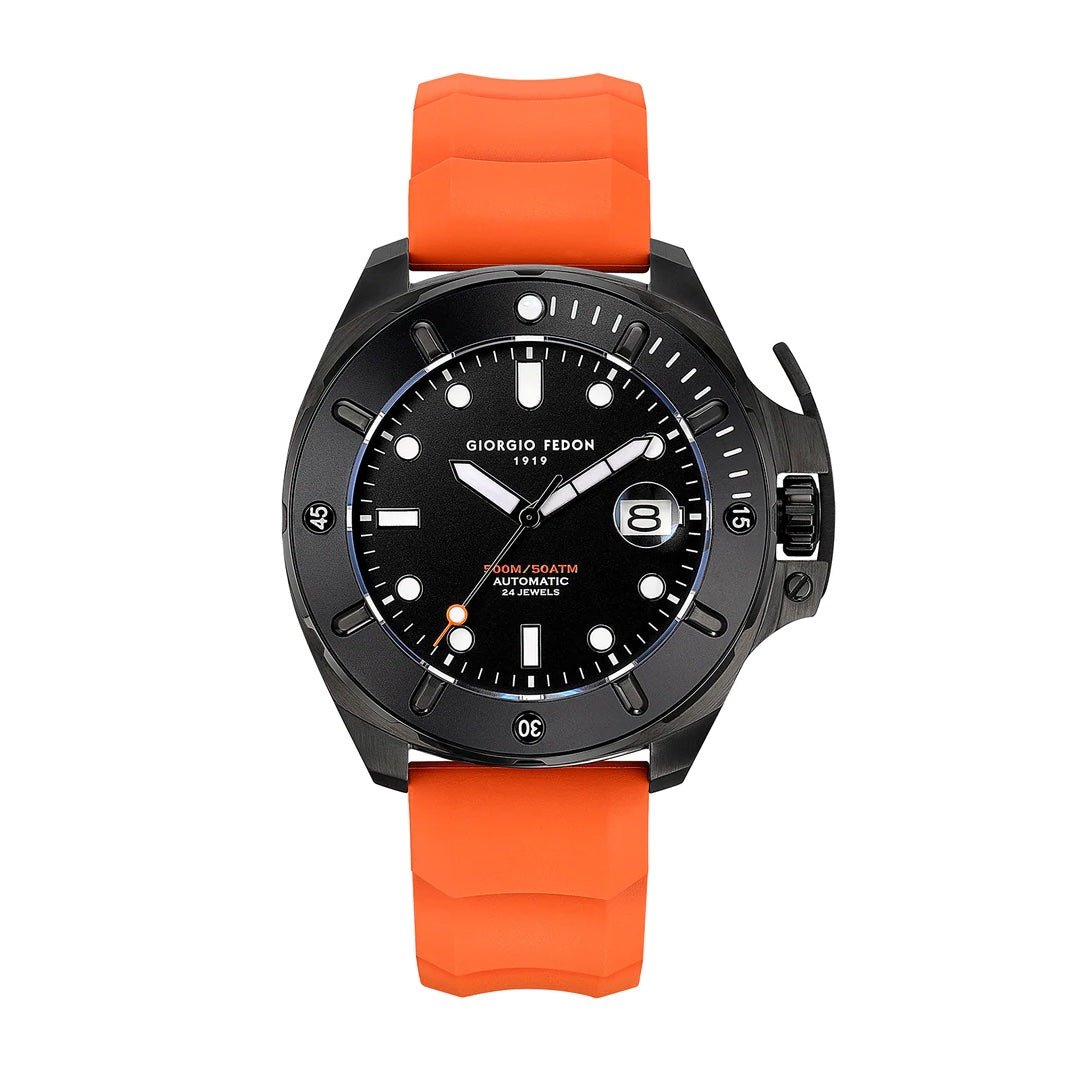 Giorgio Fedon Men's Watch Aquamarine III Orange GFCU004 - Watches & Crystals