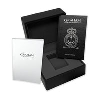 Thumbnail for Graham Chronofighter Grand Vintage Silver Rubber - Watches & Crystals