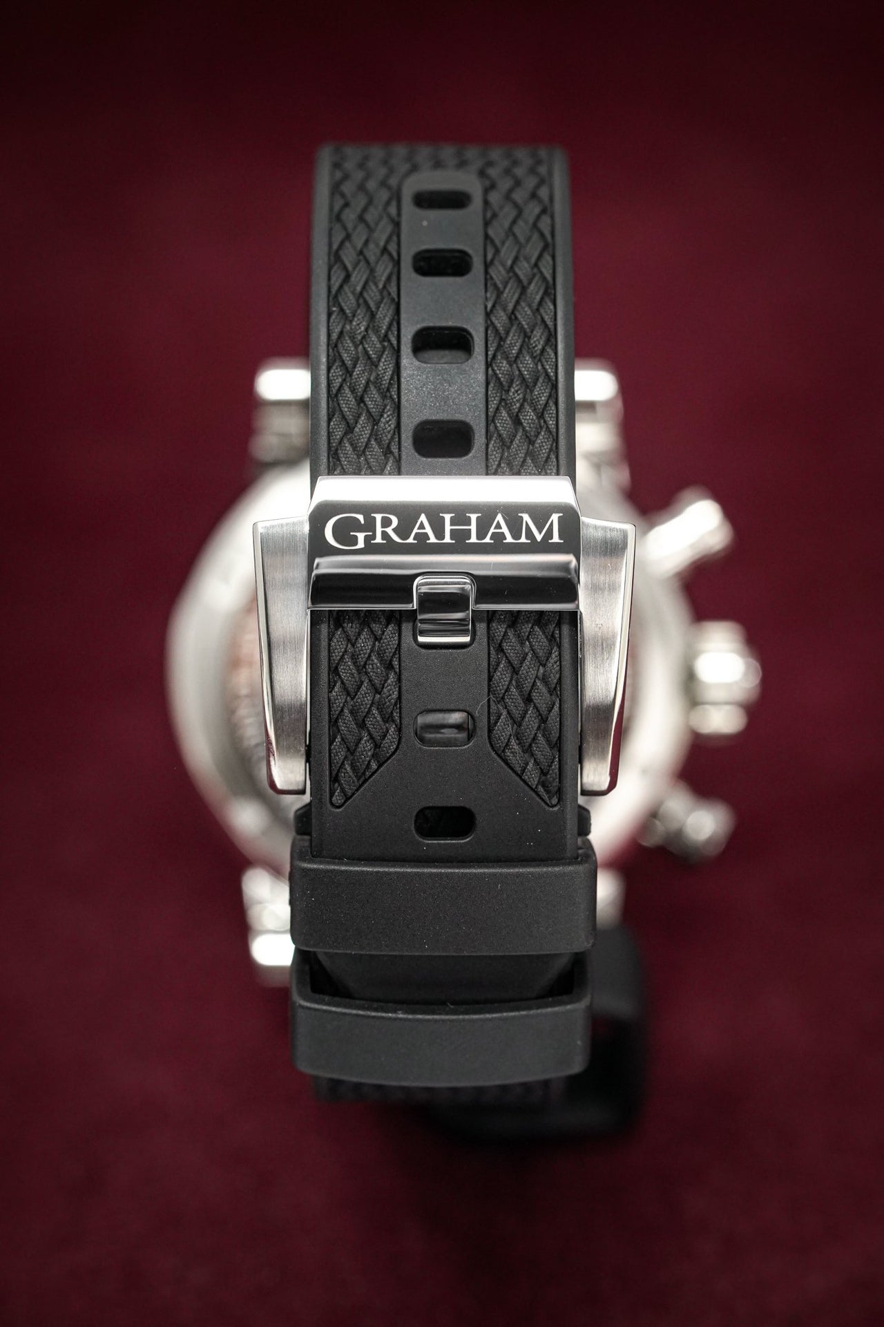 Graham Swordfish 46MM Stainless Steel Black Dial - Watches & Crystals