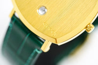 Thumbnail for Gucci Watch Grip 38mm Yellow Gold Green Alligator YGA15038 - Watches & Crystals