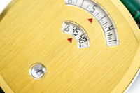 Thumbnail for Gucci Watch Grip 38mm Yellow Gold Green Alligator YGA15038 - Watches & Crystals