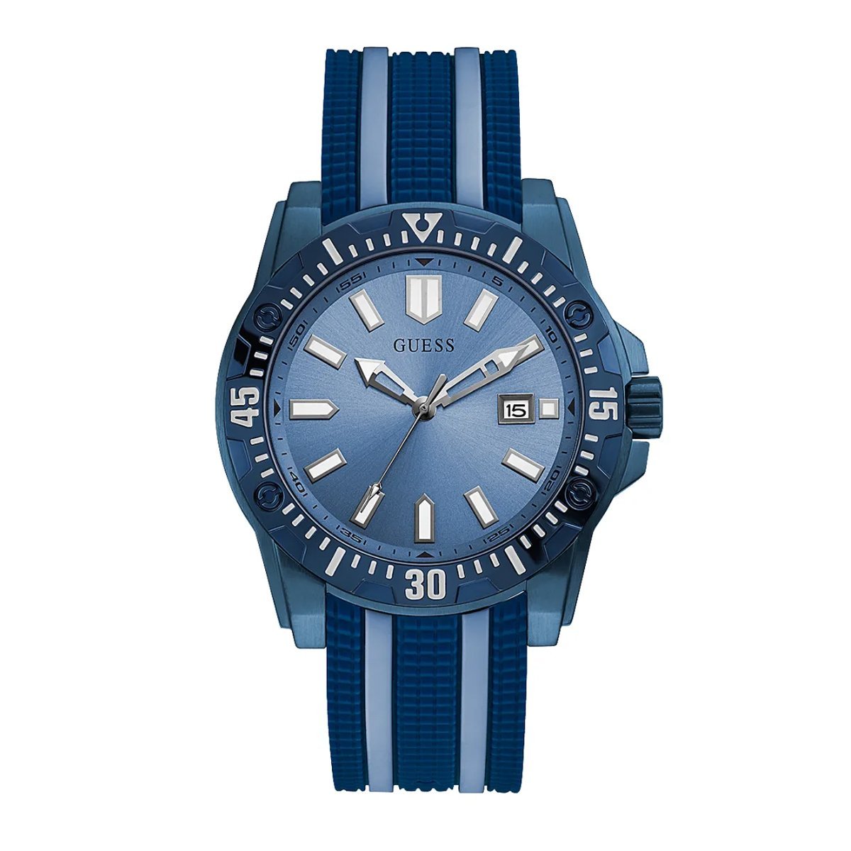 Guess Crew Blue PVD - Watches & Crystals