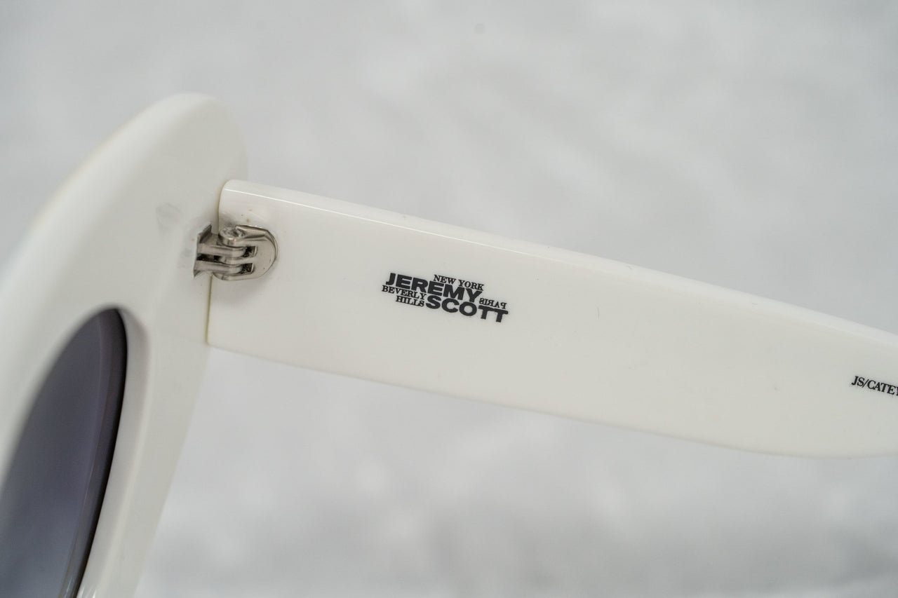 Jeremy Scott Sunglasses Cat Eye Multicoloured Bars With Grey Category 3 Graduated Lenses JSCATEYEC2SUN - Watches & Crystals