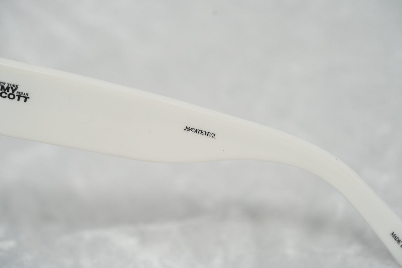 Jeremy Scott Sunglasses Cat Eye Multicoloured Bars With Grey Category 3 Graduated Lenses JSCATEYEC2SUN - Watches & Crystals