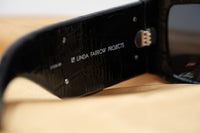 Thumbnail for Jeremy Scott Sunglasses Faux Crocodile Leather Plaque Special Edition Black CAT3 JSPLAQUEC2SUN - Watches & Crystals