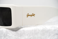Thumbnail for Jeremy Scott Sunglasses Rectangular Big Tut White with Grey CAT2 Lenses 6JSBIGTUTWHITE - Watches & Crystals