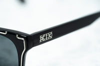 Thumbnail for Kokon To Zai Sunglasses D-Frame Black/Silver With Grey Category 3 Lenses KTZ14C1SUN - Watches & Crystals