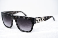 Thumbnail for Kokon To Zai Sunglasses D-Frame Unisex Matte Black Tortoiseshell With CAT5 Grey Gradient Lenses Lenses KTZ10C5SUN - Watches & Crystals