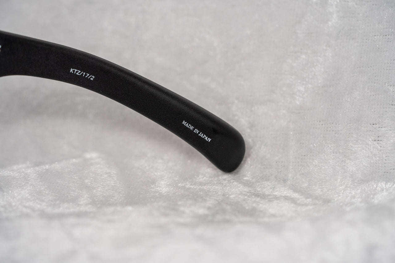 Kokon To Zai Sunglasses Oversized Matte Black With Silver Category 3 Mirror Lenses KTZ17C2SUN - Watches & Crystals