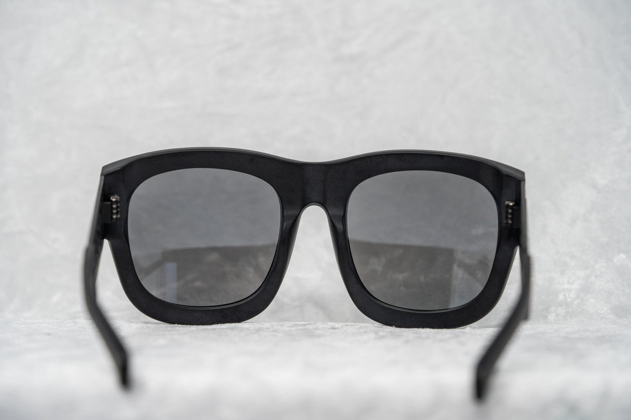 Kokon To Zai Sunglasses Oversized Matte Black With Silver Category 3 Mirror Lenses KTZ17C2SUN - Watches & Crystals