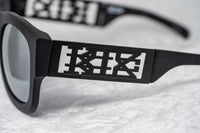 Thumbnail for Kokon To Zai Sunglasses Oversized Matte Black With Silver Category 3 Mirror Lenses KTZ17C2SUN - Watches & Crystals