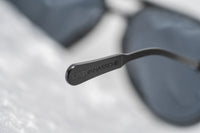 Thumbnail for Kris Van Assche Sunglasses Black with Blue Mirror Lenses Category 3 - KVA78C5SUN - Watches & Crystals