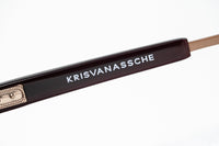 Thumbnail for Kris Van Assche Sunglasses Burgundy Clear and Brown Graduated Lenses - KVA78C2SUN - Watches & Crystals