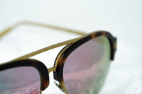 Thumbnail for Kris Van Assche Sunglasses Classic Tortoiseshell Matte Bronze and Red Revo Lenses Category 3 - KVA74C5SUN - Watches & Crystals