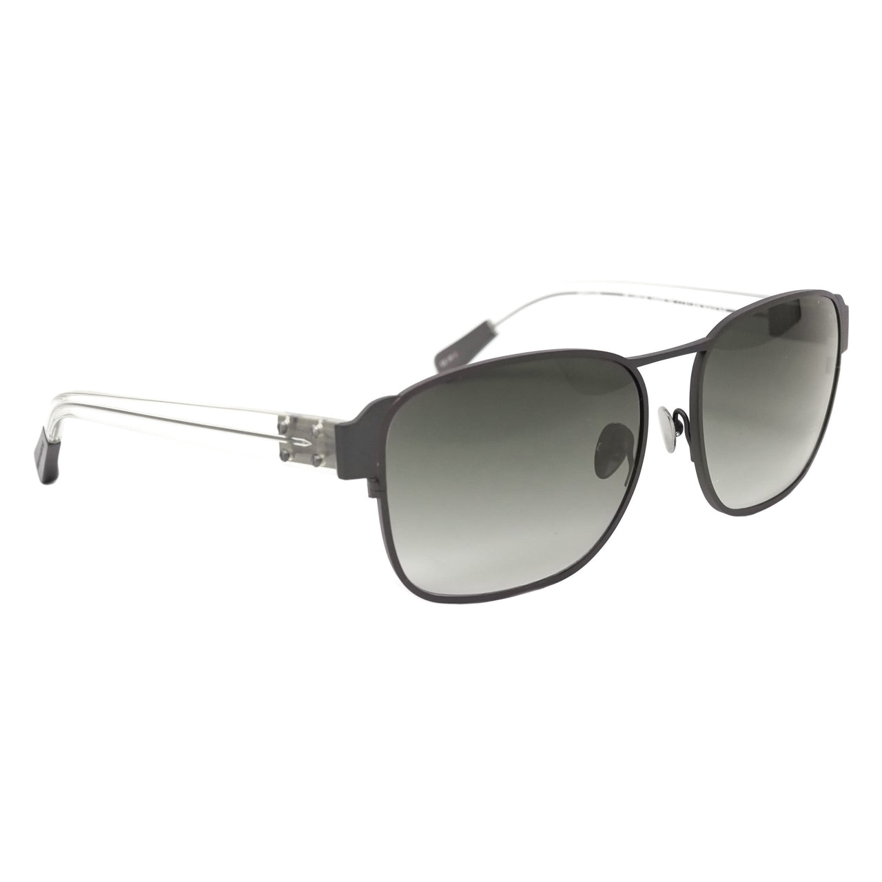 Kris Van Assche Sunglasses D-Frame Matt Brown and Grey - Watches & Crystals