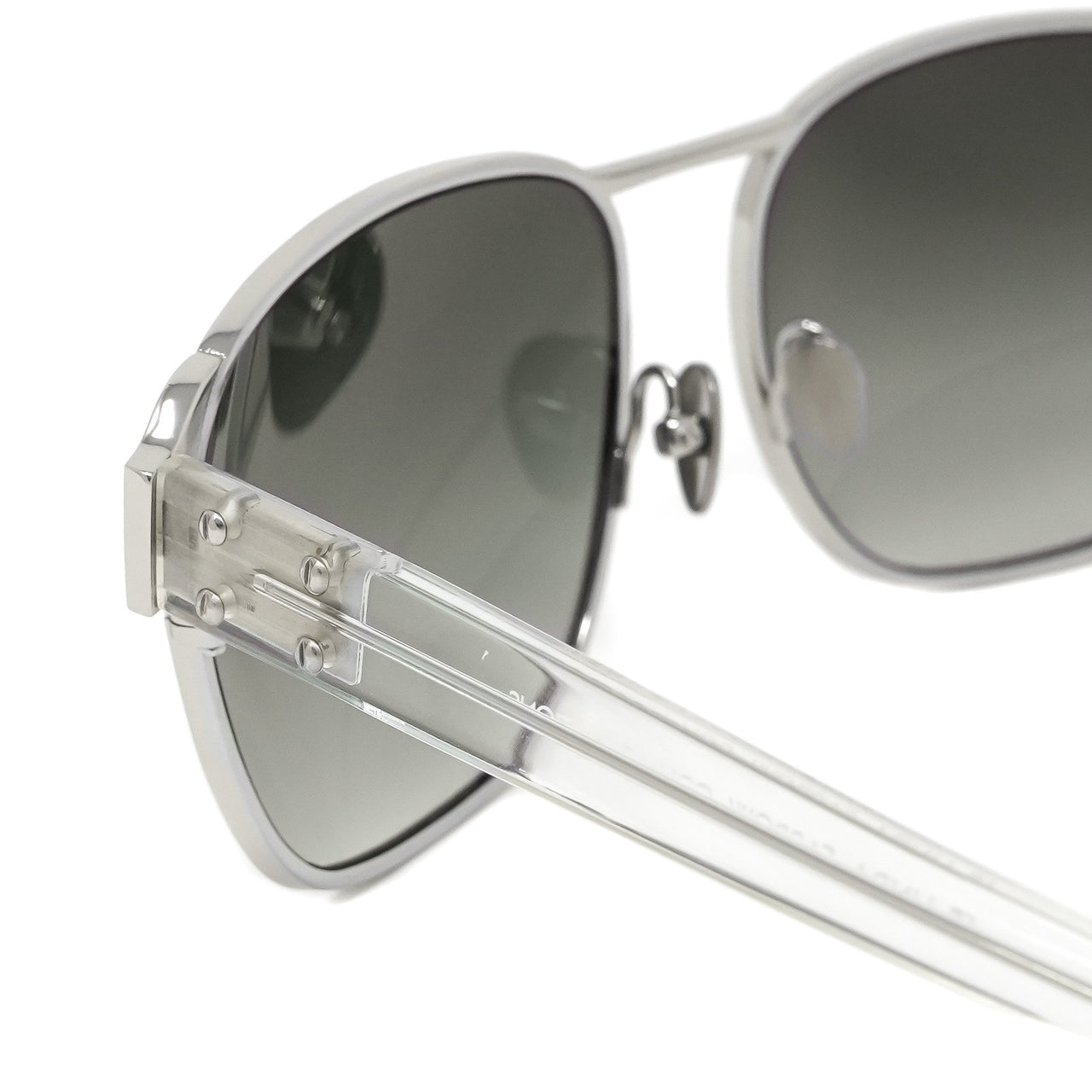 Kris Van Assche Sunglasses D-Frame Silver and Grey - Watches & Crystals