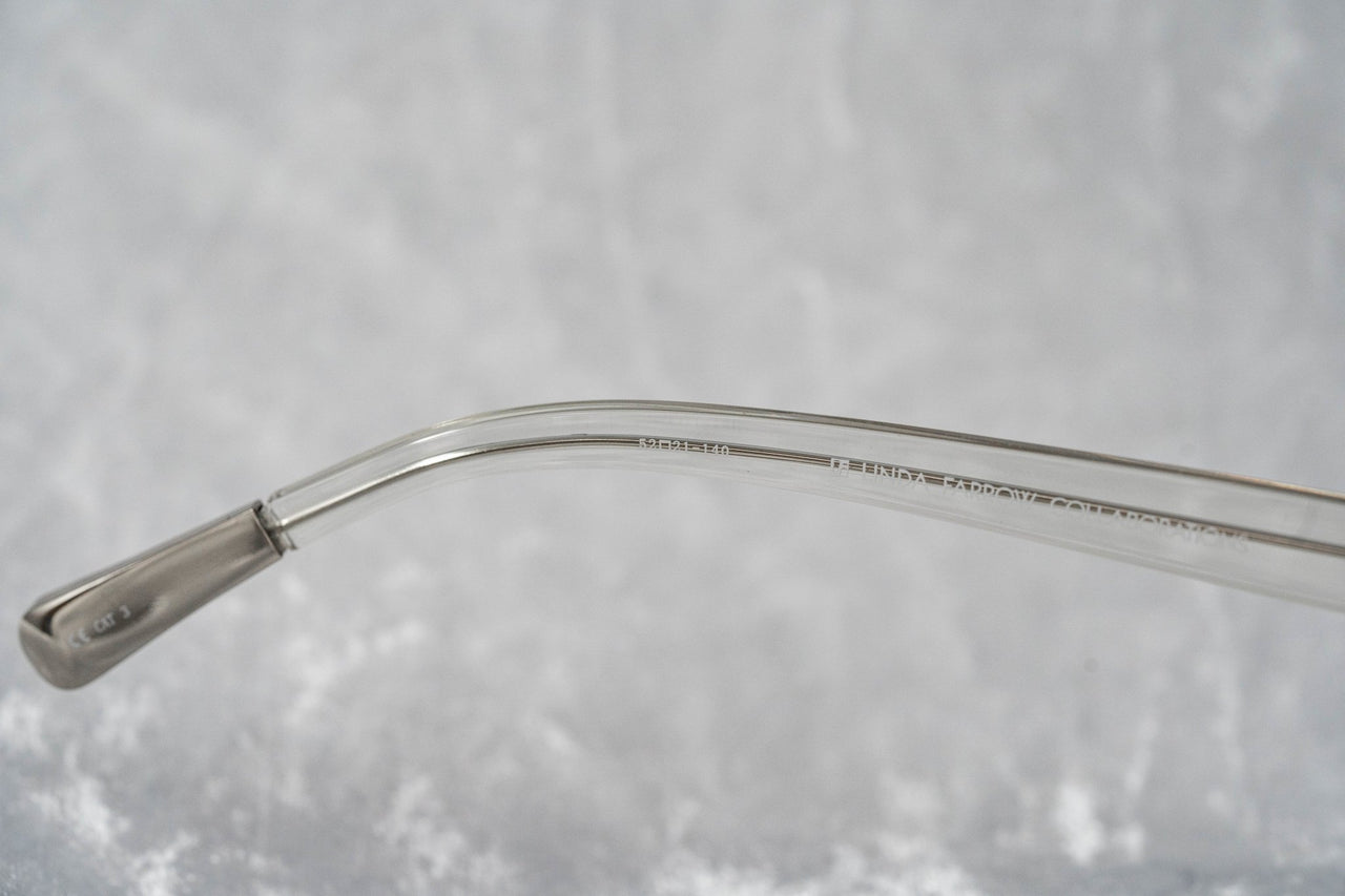 Kris Van Assche Sunglasses Oval Burnt Silver and Grey Graduated Lenses Category 3 - KVA4C5SUN - Watches & Crystals