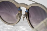 Thumbnail for Kris Van Assche Sunglasses Oval Burnt Silver and Grey Graduated Lenses Category 3 - KVA4C5SUN - Watches & Crystals