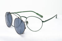 Thumbnail for Kris Van Assche Sunglasses Oval Green and Gunmetal Grey - Watches & Crystals