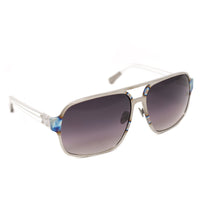 Thumbnail for Kris Van Assche Sunglasses Rectangular Purple and Metalic SIlver - Watches & Crystals