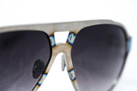Thumbnail for Kris Van Assche Sunglasses Titanium Unisex Purple Grey Graduated Lenses Category 3 - KVA1C5SUN - Watches & Crystals