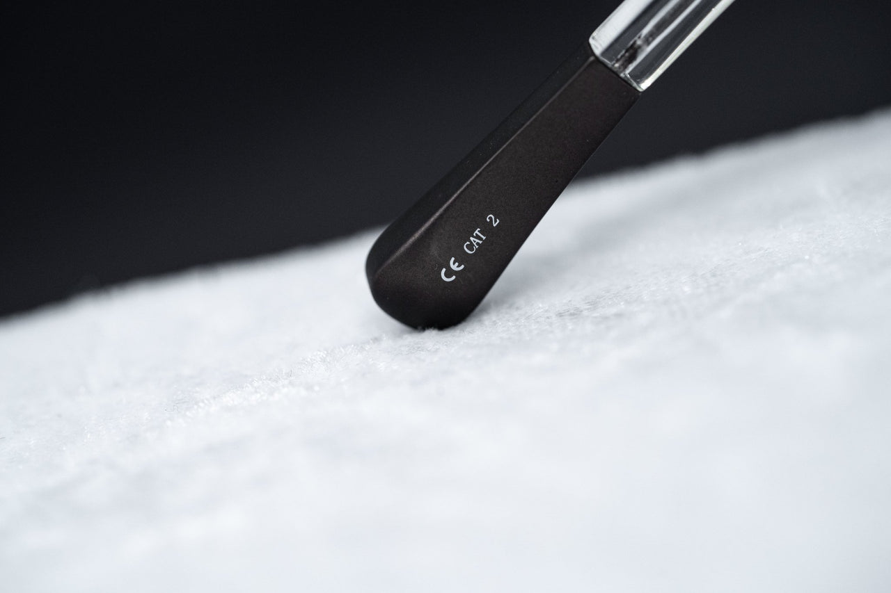 Kris Van Assche Sunglasses Titanium Unixes D-Frame Matte Dark Brown and Green Graduated Lenses - KVA3C3SUN - Watches & Crystals