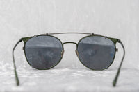 Thumbnail for Kris Van Assche Sunglasses Unisex Oval Green and Flash Mirror Clip-On Lenses Category 3 - KVA69C6SUN - Watches & Crystals