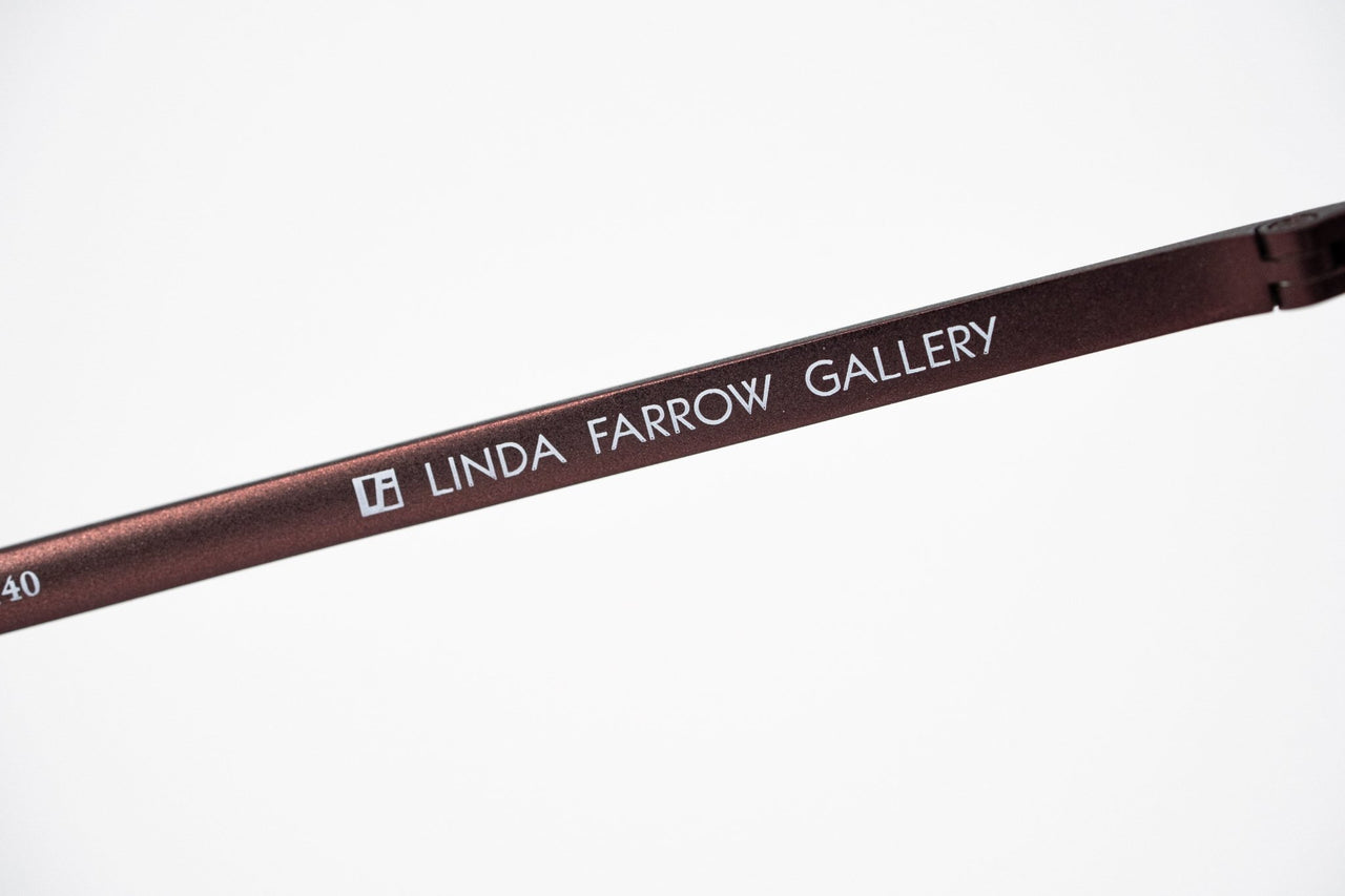 Kris Van Assche Sunglasses Unisex Oval Matte Burgundy Bronze Clip-On and Grey Lenses Category 3 - KVA69C5SUN - Watches & Crystals