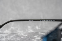 Thumbnail for Kris Van Assche Sunglasses Unisex Rectangular Titanium Matte Black Blue Clip-On with Blue Lenses - KVA92C4SUN - Watches & Crystals