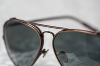 Thumbnail for Kris Van Assche Sunglasses Unisex Red and Bronze with Green Clip-On Lenses Category 3 - KVA81C5SUN - Watches & Crystals