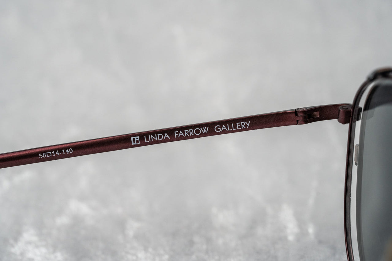 Kris Van Assche Sunglasses Unisex Red and Bronze with Green Clip-On Lenses Category 3 - KVA81C5SUN - Watches & Crystals