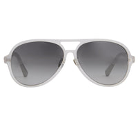 Thumbnail for Kris Van Assche Sunglasses Unisex Rubberised Clear with Grey Graduated Lenses Category 2- KVA48C2SUN - Watches & Crystals